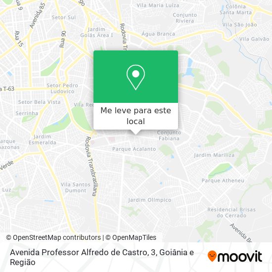 Avenida Professor Alfredo de Castro, 3 mapa