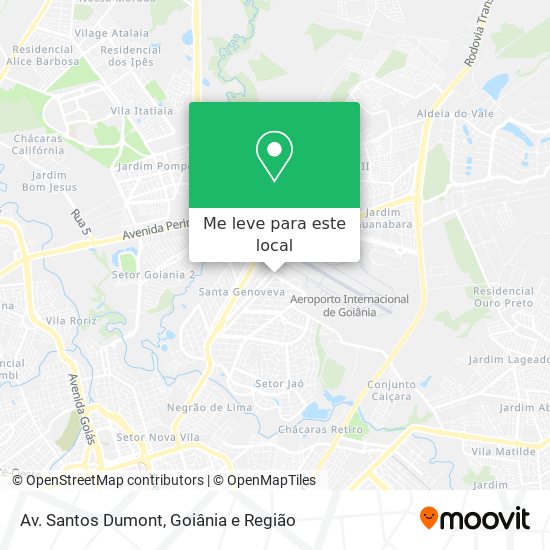 Av. Santos Dumont mapa