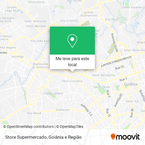 Store Supermercado mapa