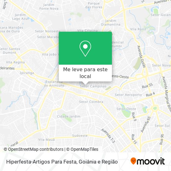 Hiperfesta-Artigos Para Festa mapa