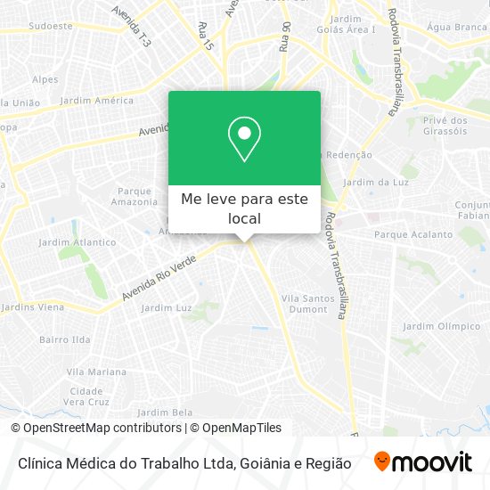 Clínica Médica do Trabalho Ltda mapa