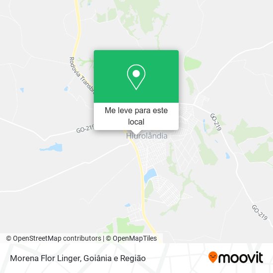 Morena Flor Linger mapa