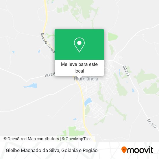 Gleibe Machado da Silva mapa
