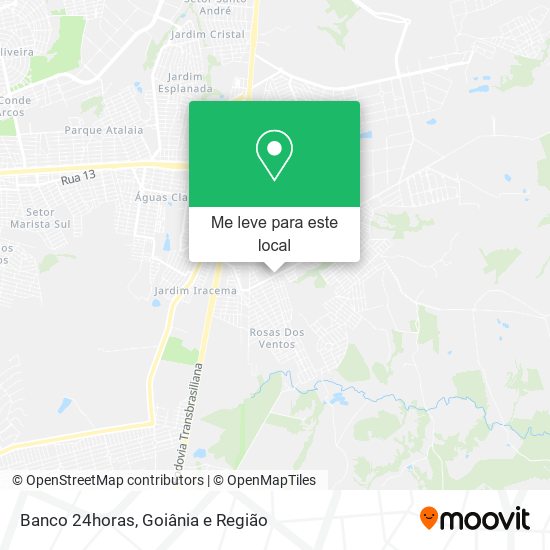 Banco 24horas mapa