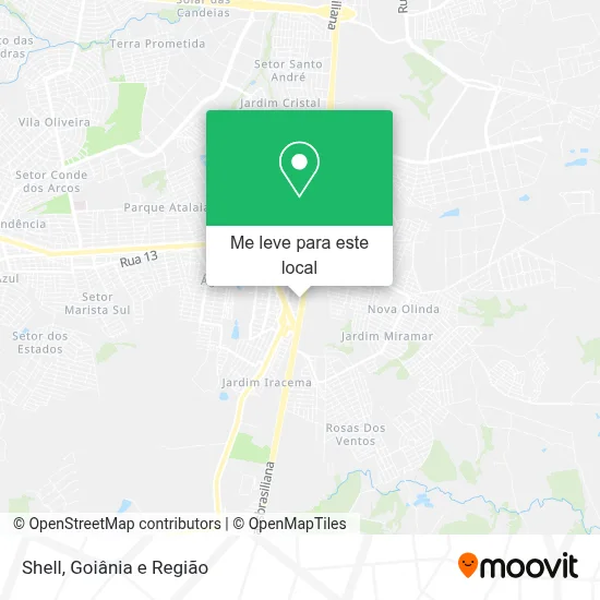 Shell mapa