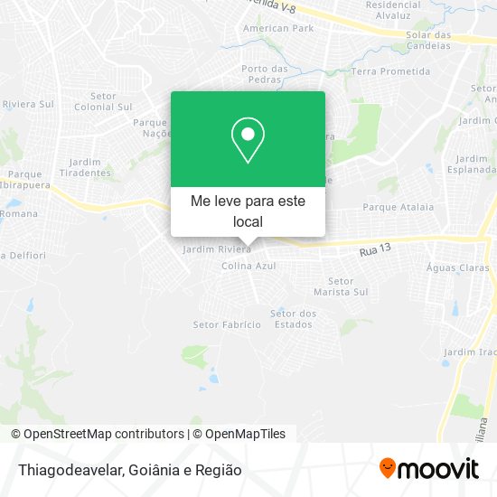 Thiagodeavelar mapa