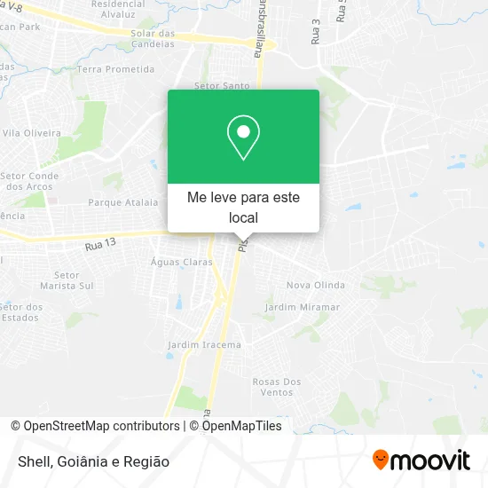 Shell mapa