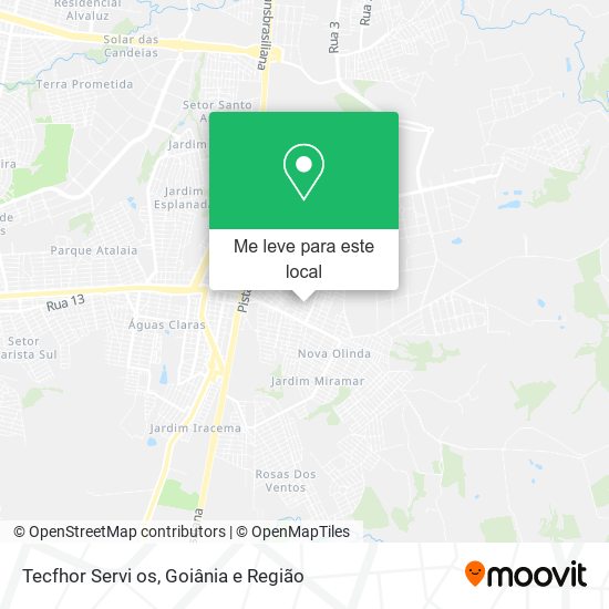 Tecfhor Servi os mapa