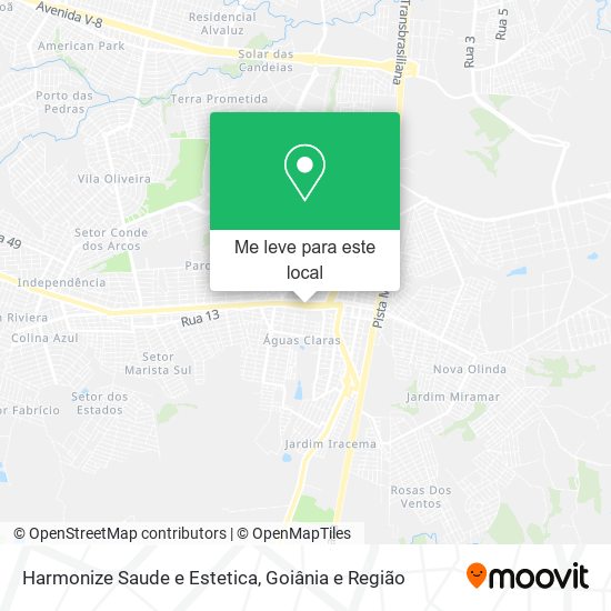 Harmonize Saude e Estetica mapa