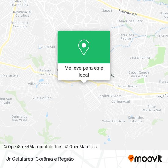 Jr Celulares mapa
