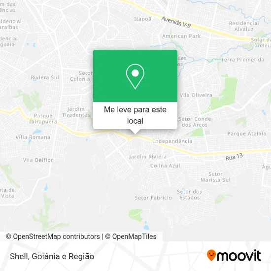 Shell mapa