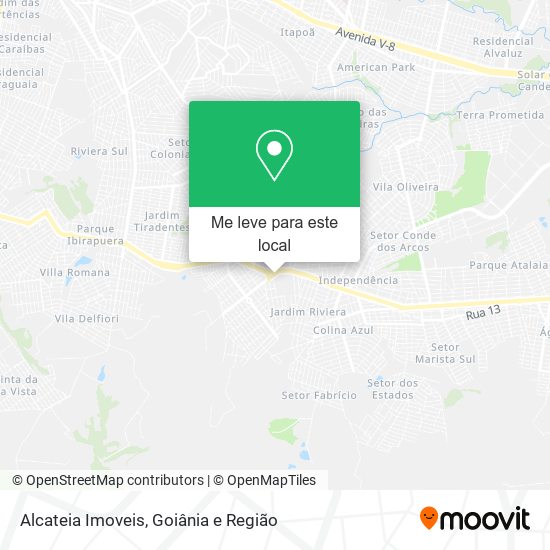 Alcateia Imoveis mapa