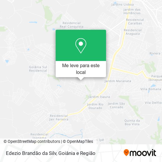 Edezio Brandão da Silv mapa
