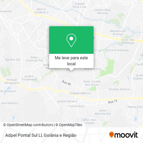 Adpel Pontal Sul Ll mapa