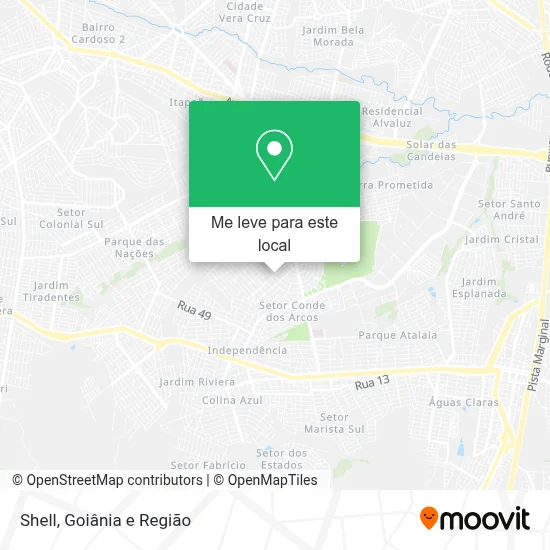 Shell mapa