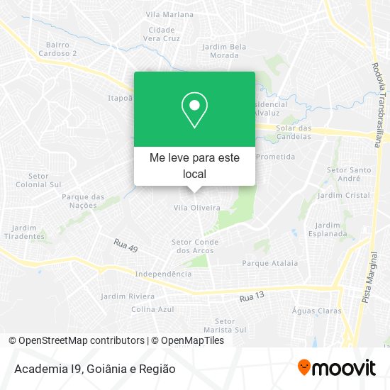 Academia I9 mapa