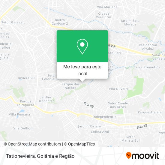 Tationevieira mapa
