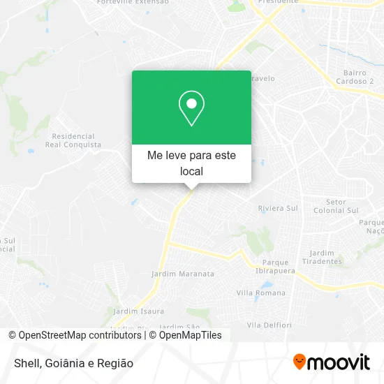 Shell mapa