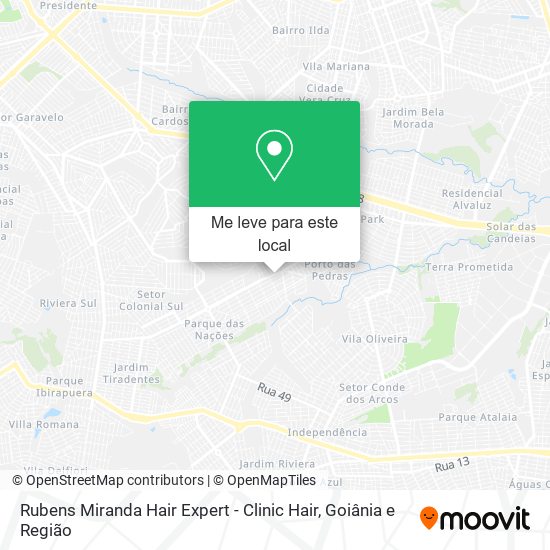 Rubens Miranda Hair Expert - Clinic Hair mapa