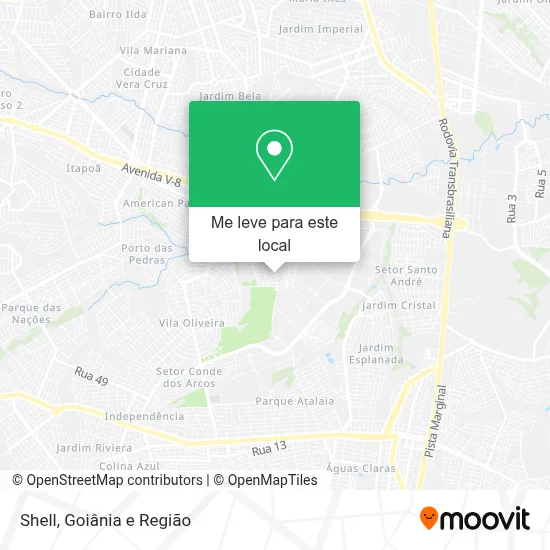 Shell mapa