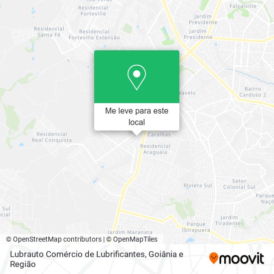 Lubrauto Comércio de Lubrificantes mapa