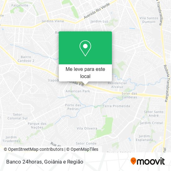 Banco 24horas mapa