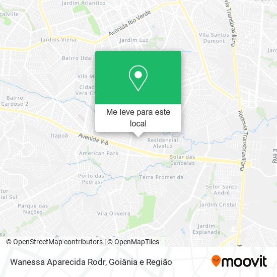 Wanessa Aparecida Rodr mapa