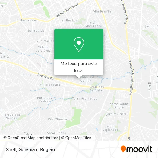 Shell mapa