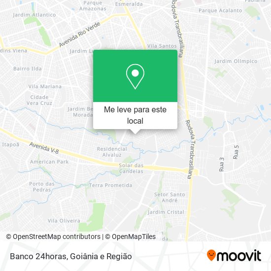 Banco 24horas mapa