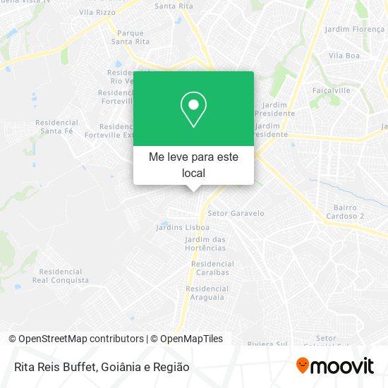 Rita Reis Buffet mapa