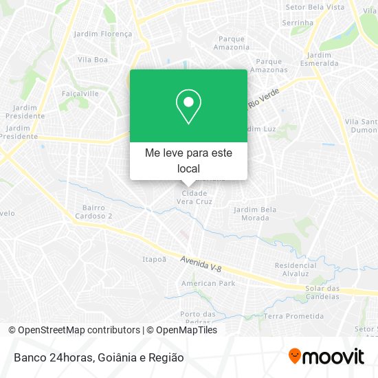 Banco 24horas mapa