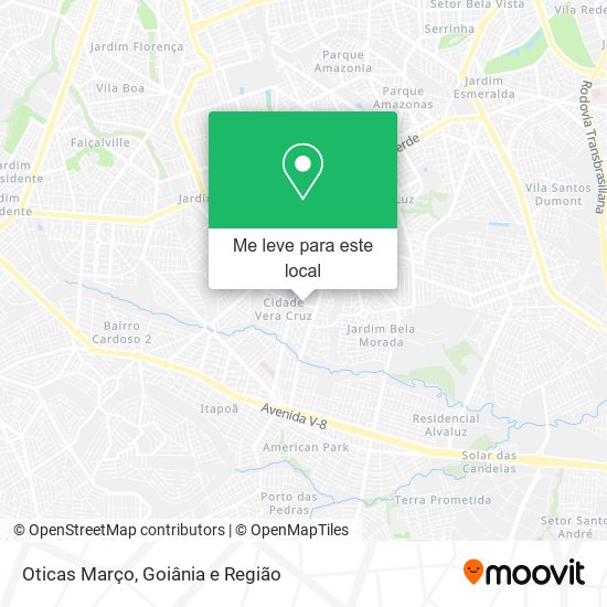 Oticas Março mapa