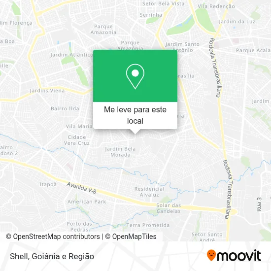 Shell mapa
