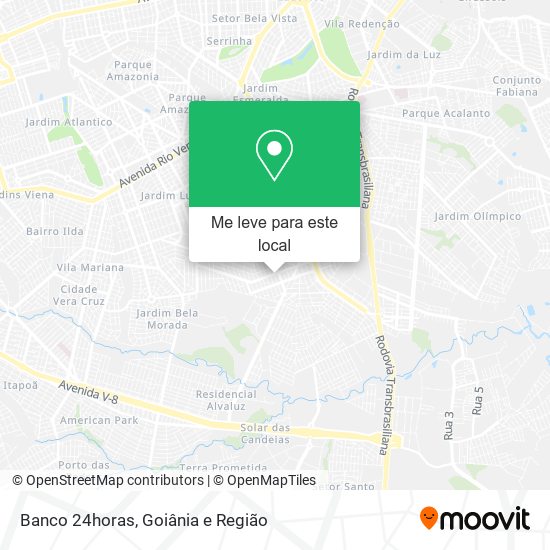 Banco 24horas mapa