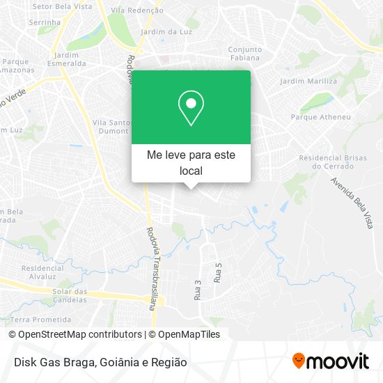 Disk Gas Braga mapa