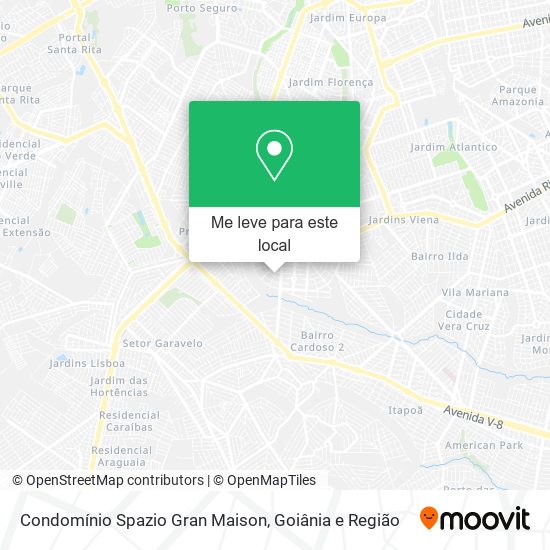Condomínio Spazio Gran Maison mapa