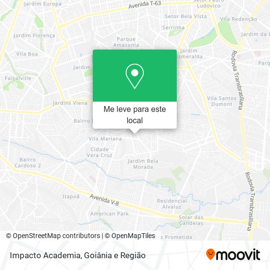 Impacto Academia mapa