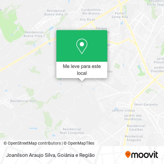 Joanilson Araujo Silva mapa