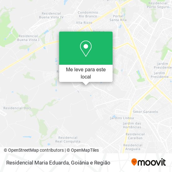 Residencial Maria Eduarda mapa