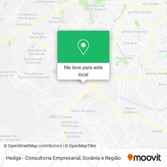 Hedge - Consultoria Empresarial mapa