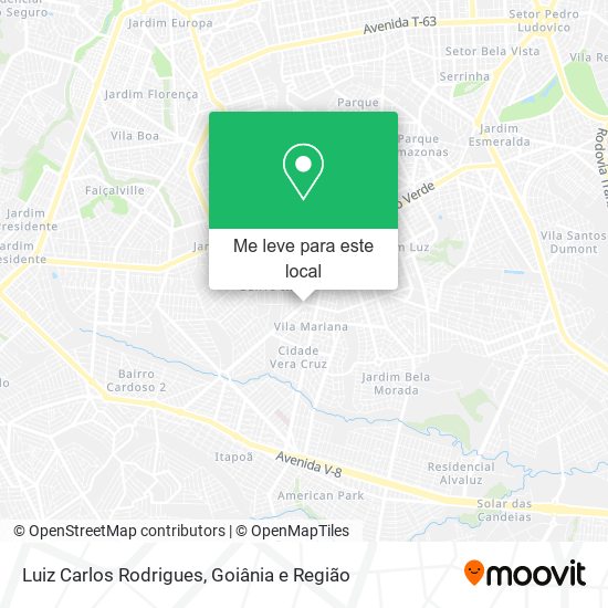 Luiz Carlos Rodrigues mapa