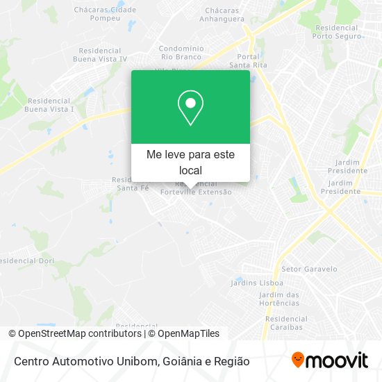 Centro Automotivo Unibom mapa