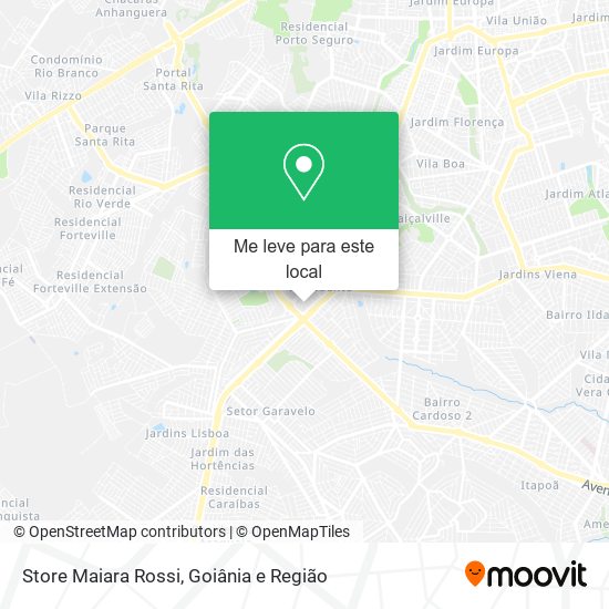 Store Maiara Rossi mapa