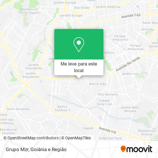 Grupo Mzr mapa