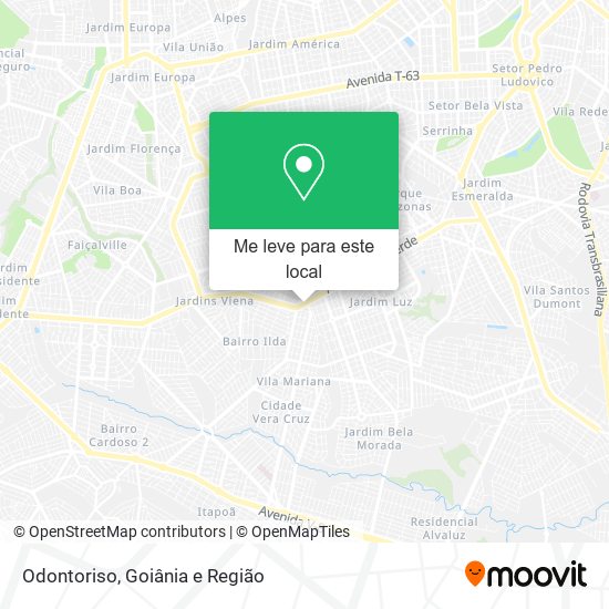 Odontoriso mapa