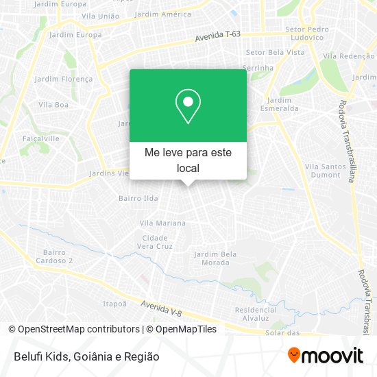 Belufi Kids mapa