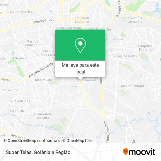 Super Telas mapa
