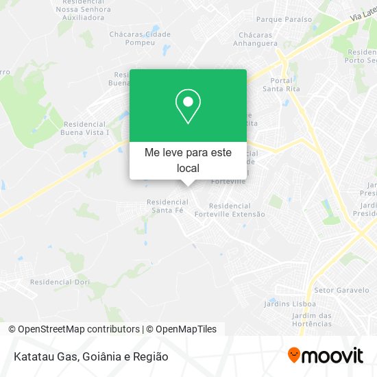 Katatau Gas mapa
