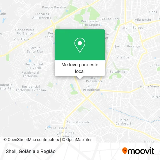 Shell mapa