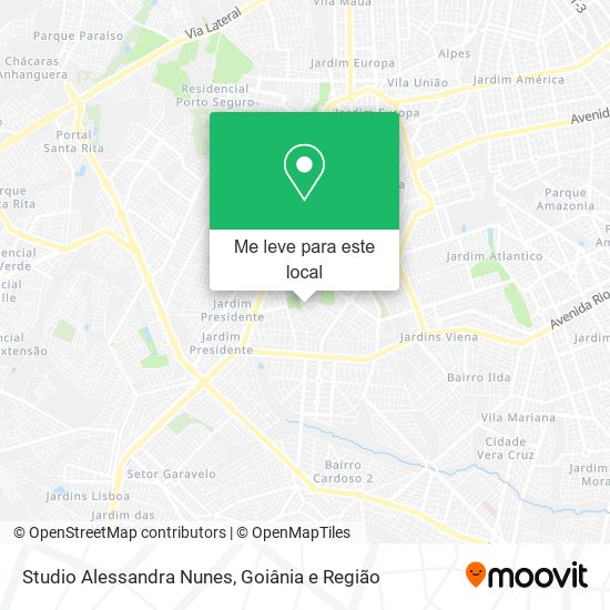 Studio Alessandra Nunes mapa